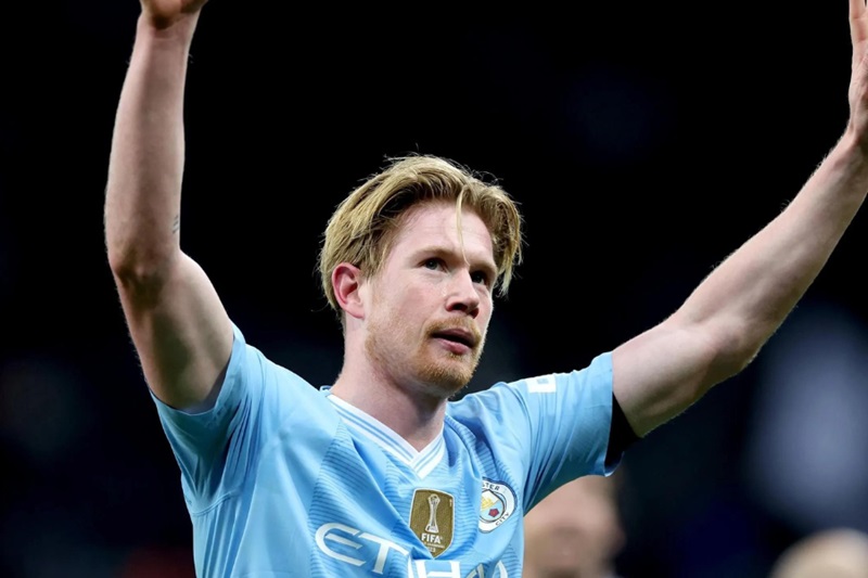 Man City không có ý định chia tay De Bruyne.