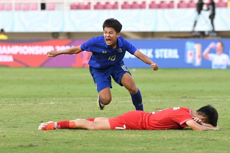 U16 Việt Nam thua ngược trước U16 Thái Lan