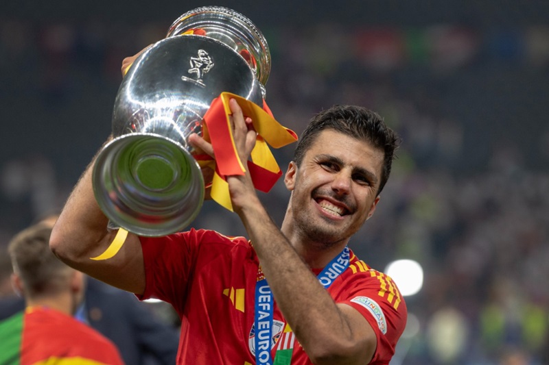 Rodri được cho nghỉ ngơi sau khi cày ải tại EURO 2024.