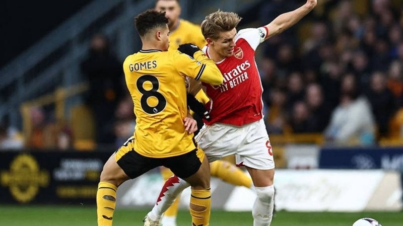 Wolves đã thua Arsenal 6 trận liên tiếp